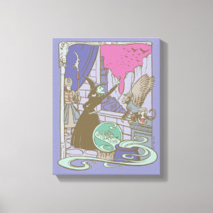 OZ™のウィザード Storybook Theasy Witch™ キャンバスプリント