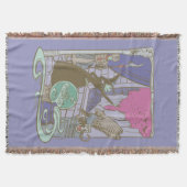 OZ™のウィザード | Storybook Theasy Witch™ スローブランケット (正面)