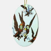 Oz 2のオーナメントのクリスマス セラミックオーナメント (左)