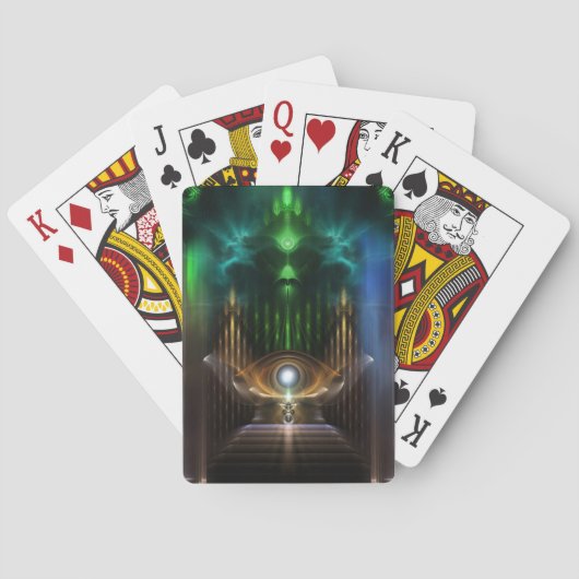 Oz Fractal Artのトランプ トランプ (裏面)