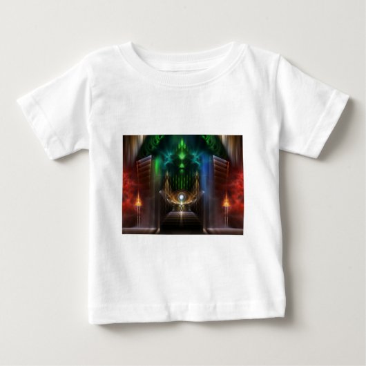 Oz Fractal Artの考察 ベビーTシャツ (正面)