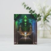 Oz Fractal Artの考察 ポストカード (スタンド正面)