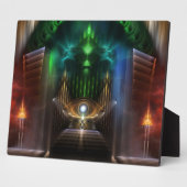 Oz Fractal Artフォトプラークを熟考 フォトプラーク (側面)