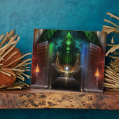 Oz Fractal Artフォトプラークを熟考 フォトプラーク (側面)