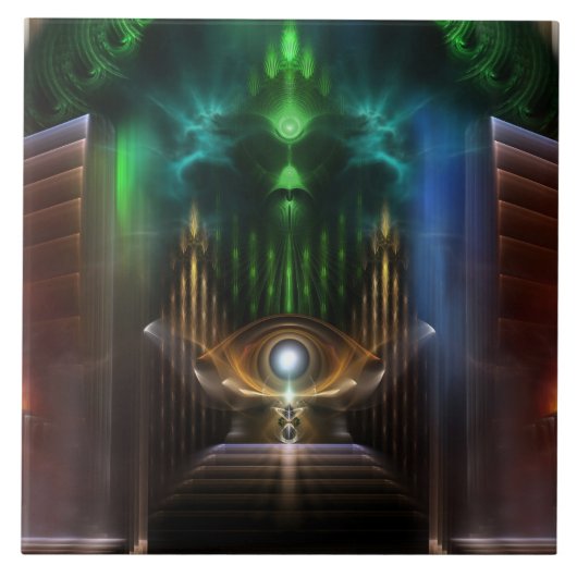 Oz Fractal Art Tileを熟考 タイル (正面)