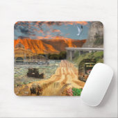 OZ Oodnadattaトラックの反射 マウスパッド (マウス)