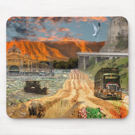 OZ Oodnadattaトラックの反射 マウスパッド (正面)