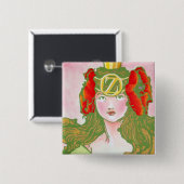 Oz Pinback - Ozma 缶バッジ (正面&裏面)