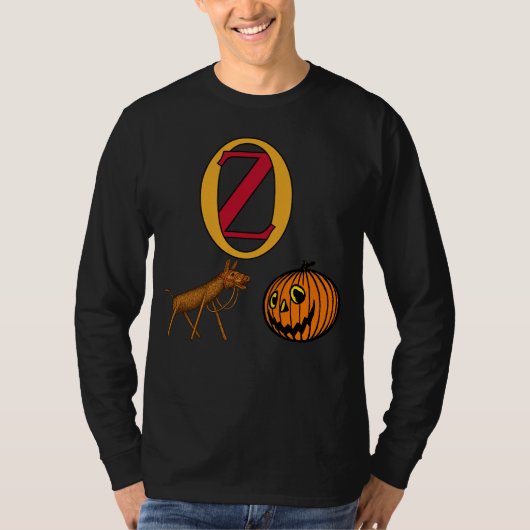 Oz Sawhorse and Pumpkinhead (Oz above) Tシャツ (正面)