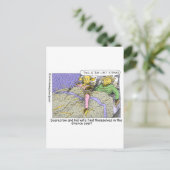 Oz Scakrrowマンガのマグおもしろいティーのウィザードなど ポストカード (スタンド正面)