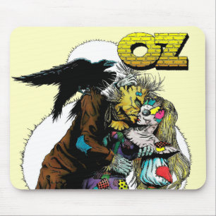 Oz Scarecrow/パッチワークの女の子のマウスパッドのウィザード マウスパッド