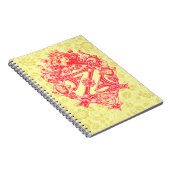 Oz Spiral Notebookのクラシックウィザード ノートブック (右側)