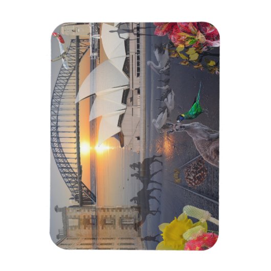 OZ Sydney Port ArthurのREfLECTIONS マグネット (縦)