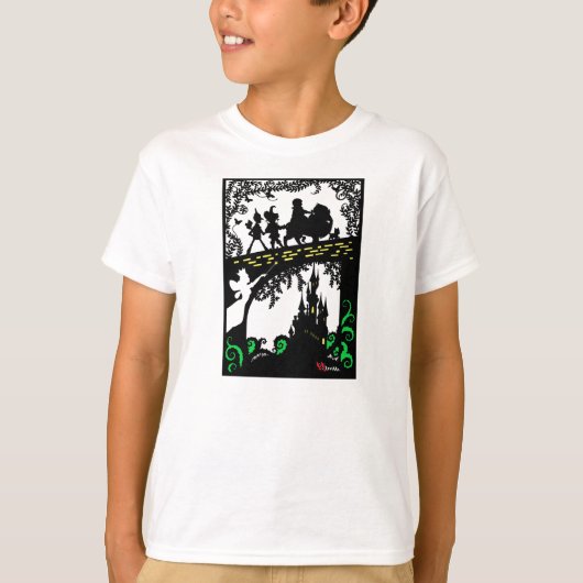 Oz Tシャツトランスペアレントのウィザード Tシャツ (正面)