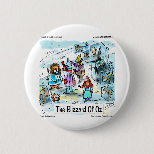 Oz Teesの冷たい日おもしろいカードとギフト 缶バッジ