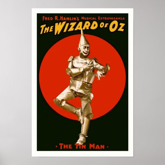 OZ Tin Man Posterのウィザード ポスター (正面)