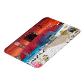 OZ ULURUエアーズロックの反射 マグネット (左側)