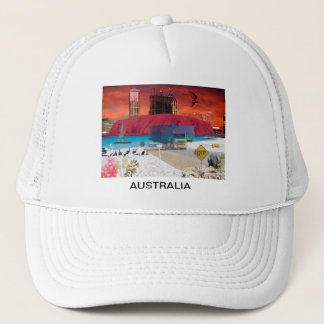 OZ Uluru Ayersの 石の反射 キャップ
