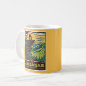 Ozark National Forest Mug コーヒーマグカップ (正面左)