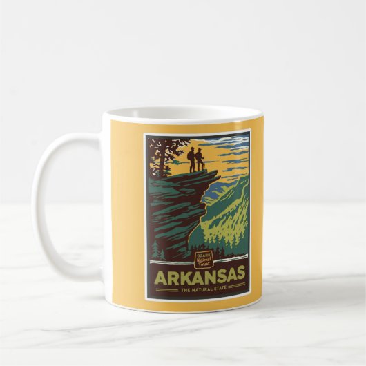 Ozark National Forest Mug コーヒーマグカップ (左)