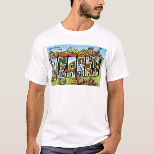 Ozarksからの挨拶 Tシャツ (正面)