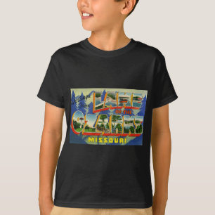 Ozarksミズーリの湖からの挨拶 Tシャツ