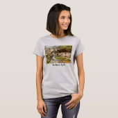 Ozarks滝の下にブリッジTシャツ Tシャツ (正面フル)