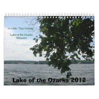 Ozarks 2012年の湖 カレンダー