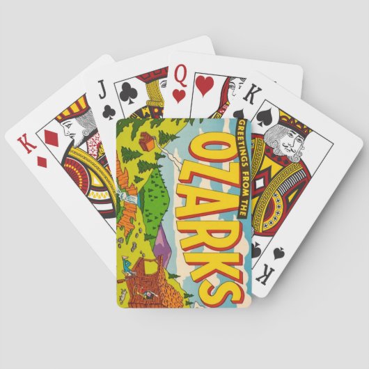  Ozarks Greeting Playing Cards トランプ (裏面)