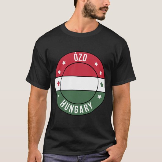 Ozd, Hungary City T-Shirt Tシャツ (正面)