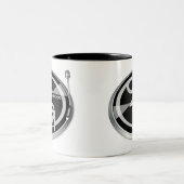 OZGAのターンテーブル ツートーンマグカップ (中央)