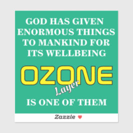 OZONE  Poster シール