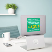 OZONE  Poster シール (デスク上のノートパソコン)
