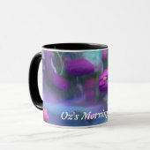 Oz's Morning Teaカスタマイズ可パーソナライズされた能 マグカップ (正面左)