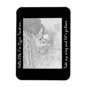 Ozzie & E14マグネット私の翼を取る家に帰ろう マグネット (縦)