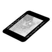 Ozzie & E14マグネット私の翼を取る家に帰ろう マグネット (左側)