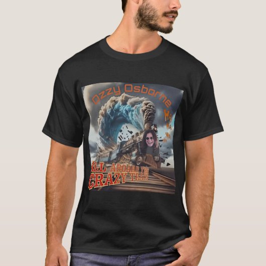 OZZY OSBOURNE CRAZY TRAIN Tシャツ (正面)