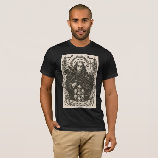 Ozzy prince of darkness tシャツ (正面フル)