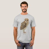 Ozzy the Barn Owl T-Shirt Tシャツ (正面フル)