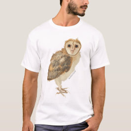 Ozzy the Barn Owl T-Shirt Tシャツ