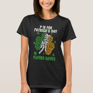 Pおもしろいはパトリック遊の日のIriではなくゲーム用 Tシャツ
