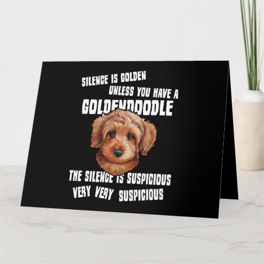 Pがゴルデンドールでなければ沈黙は黄金だ カード (正面)