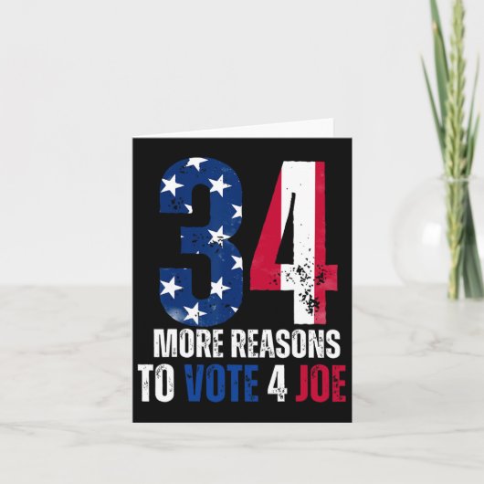 Pに対してJoe No おもしろい Felonに投票する理由 カード (正面)