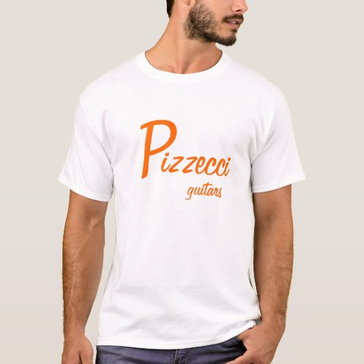Pのizzecci、ギター Tシャツ (正面)