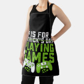 Pはゲーマー遊ゲーミングセントパトリックのゲーム エプロン (インサイチュ)