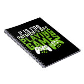 Pはゲーマー遊ゲーミングセントパトリックのゲーム ノートブック (右側)