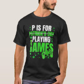 Pはゲーム遊ボーイズSt patricks day Tシャツ (正面)