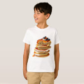 Pはパンケーキガメ Tシャツ (正面フル)