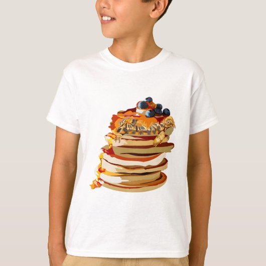 Pはパンケーキガメ Tシャツ (正面)