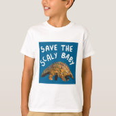 Pはパンゴリン Tシャツ (正面)